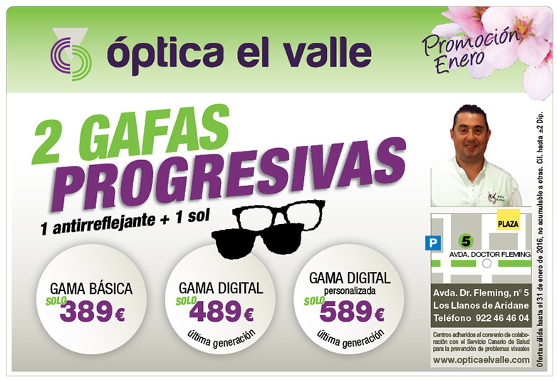 oferta gafas progresivas y gafas de sol